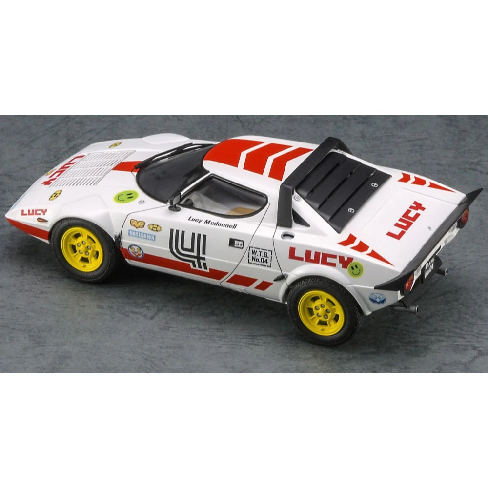 Hasegawa 52328 1/24 Wild Egg Girls Lancia Stratos Lucy Mcdonnell With Figure - Image 8
