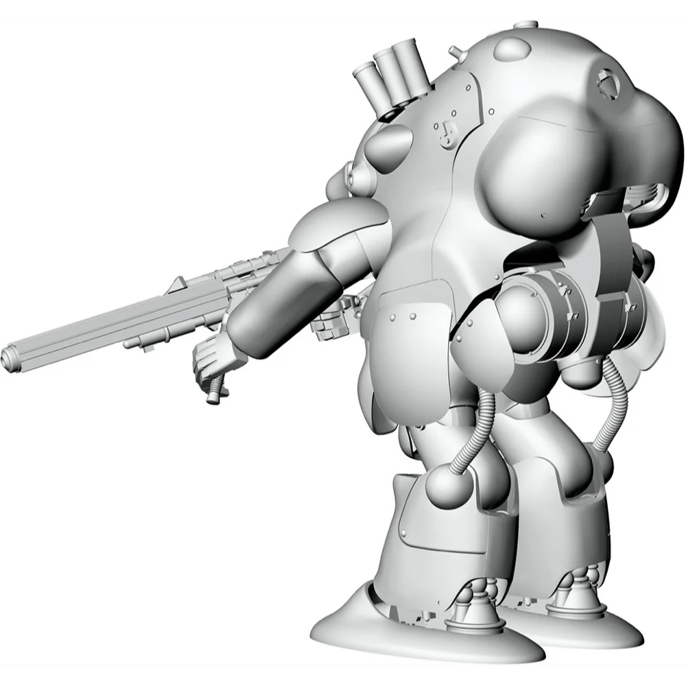 Hasegawa 64130 1/20 Robot Battle V (Five) Maschinen Krieger MK44 Ausf.G-6 Gold Knight - Image 9