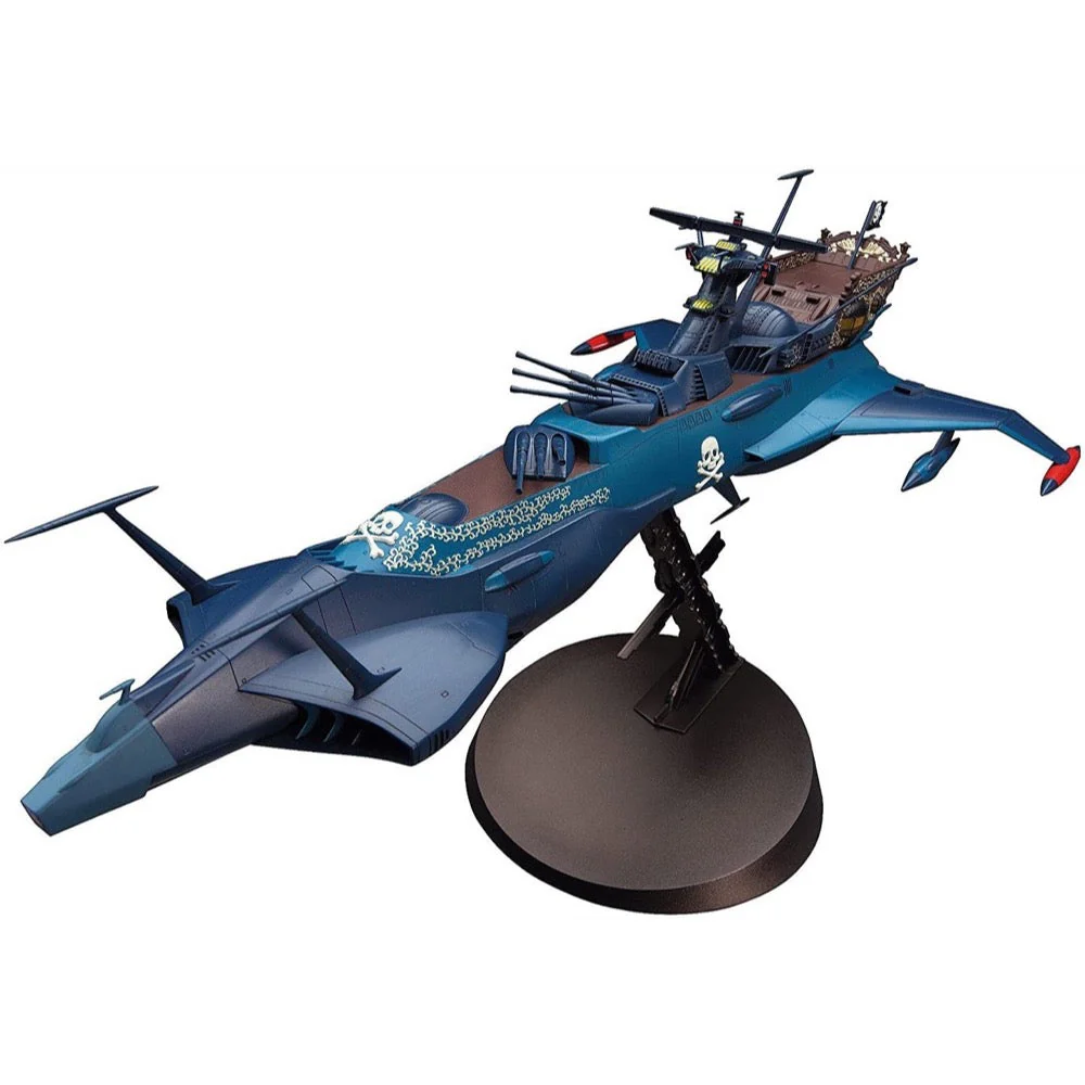 Hasegawa 64508 1/1500 Space Pirate Battleship Arcadia Second Ship Phantom Death Shadow Conversion - Image 2