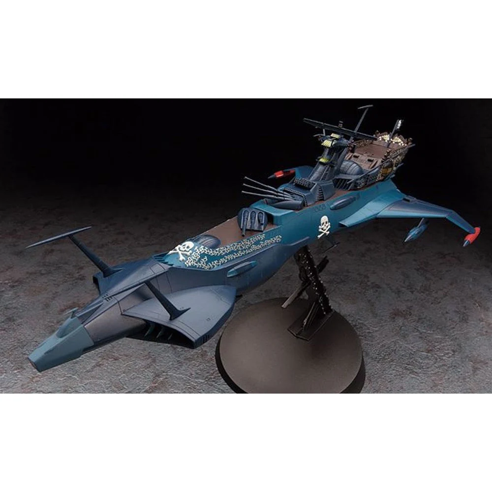 Hasegawa 64508 1/1500 Space Pirate Battleship Arcadia Second Ship Phantom Death Shadow Conversion - Image 3