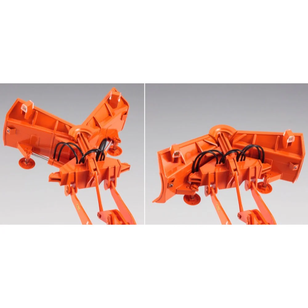 Hasegawa 66102 1/35 Hitachi Wheel Loader ZW100-6 Multiplow Snowplow Working Machine - Image 5