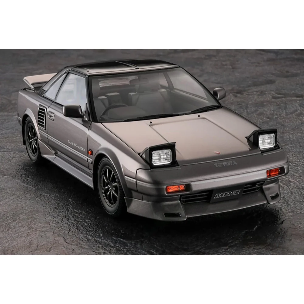 Hasegawa H20755 1/24 Toyota MR2 (AW11) Late Version G-Limited Super Charger Custom Version - Image 4