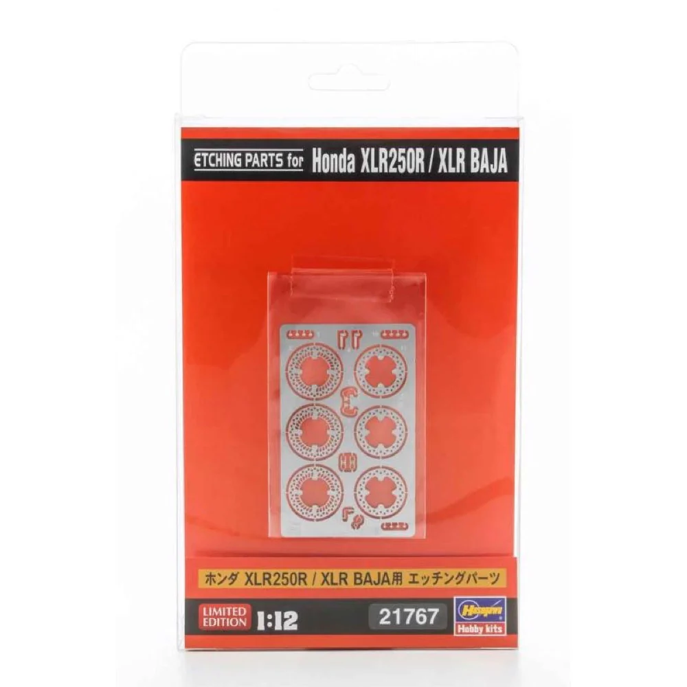Hasegawa H21767 Etching Parts For 1/12 Honda Xlr250R / Xlr Baja
