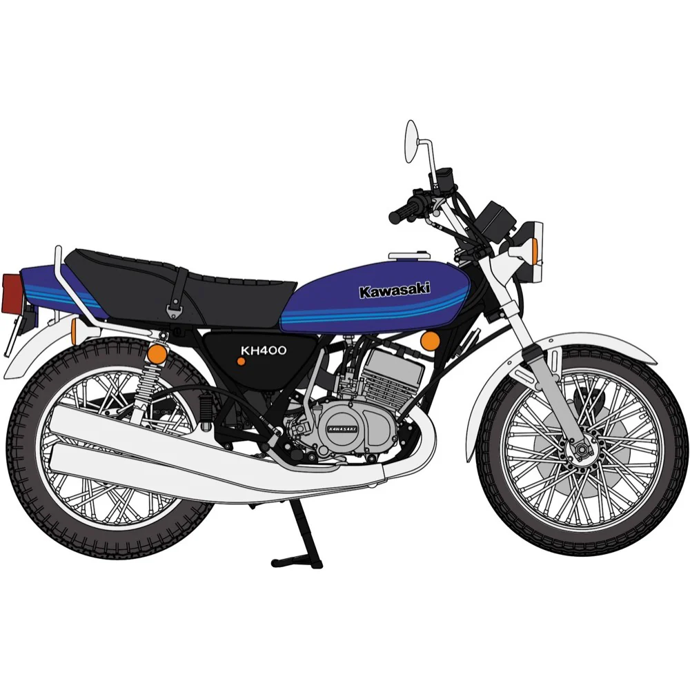 Hasegawa H21772 1/12 Kawasaki KH400-A6