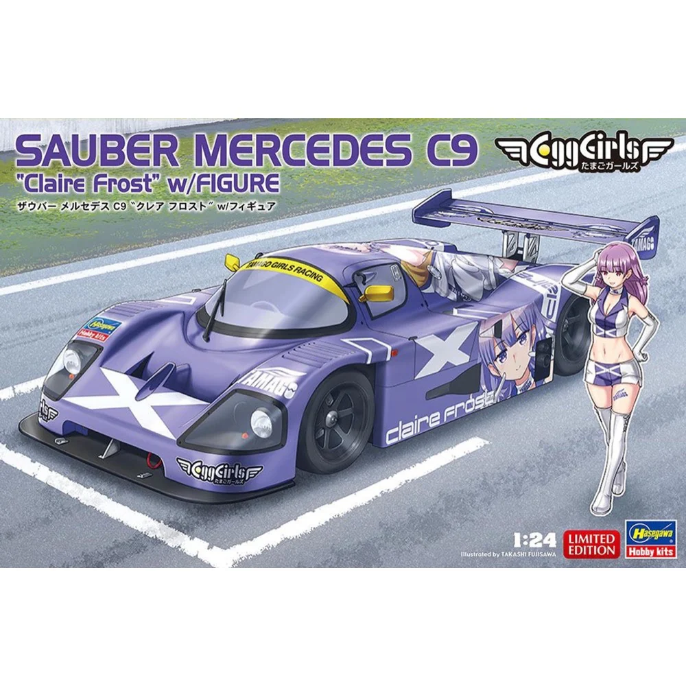 Hasegawa H52742 1/24 Sauber Mercedes C9 “Claire Frost” with Figure