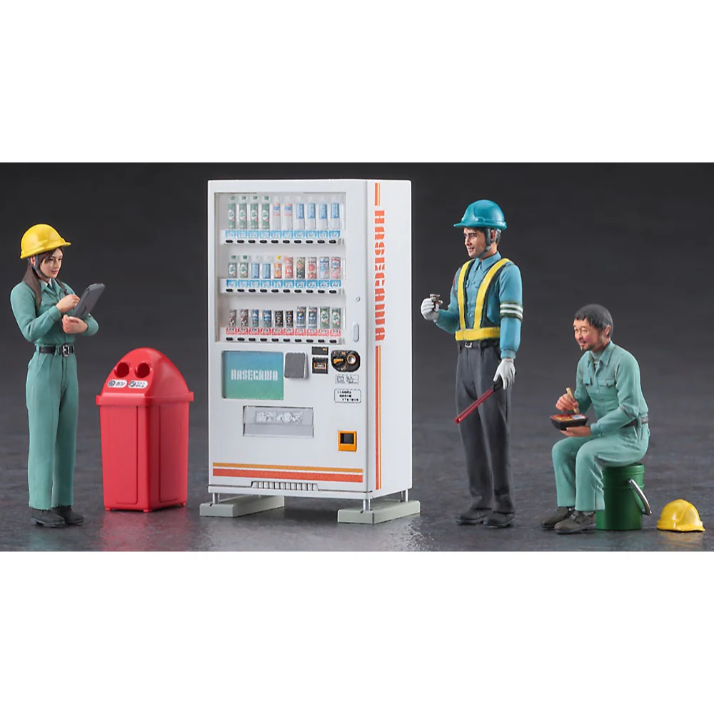 Hasegawa H66006 1/35 Construction Worker Set B - Image 2