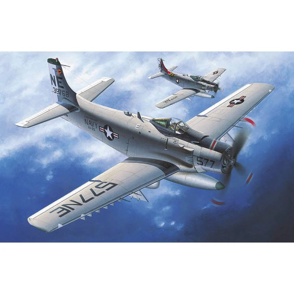 Hasegawa 02527 1/72 A-1H Skyraider VA-25 Mig Killer