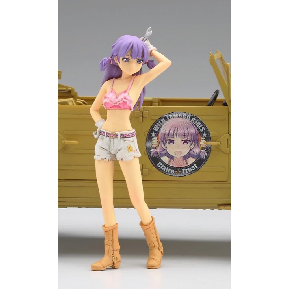 Hasegawa 52160 1/24 Wild Egg Girls Pkw.K1 Kubelwagen Type 82 Claire Frost - Image 4