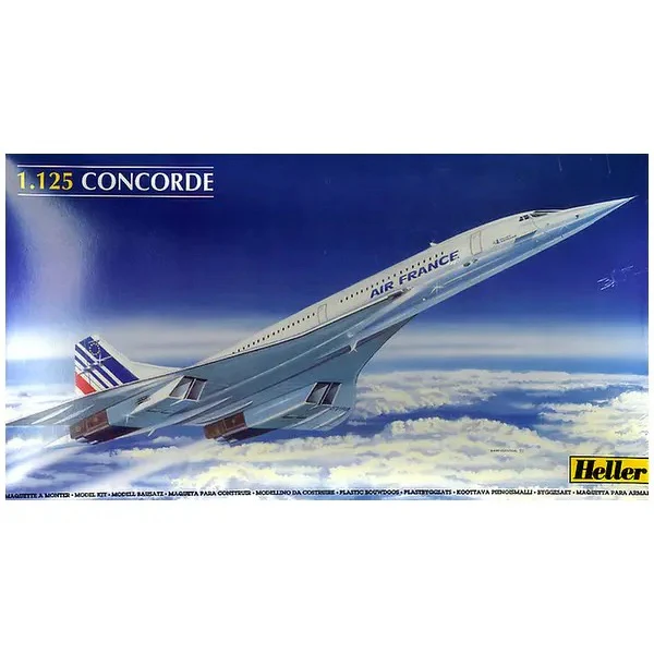 Heller 80445 1/125 Concorde Air France - Image 5
