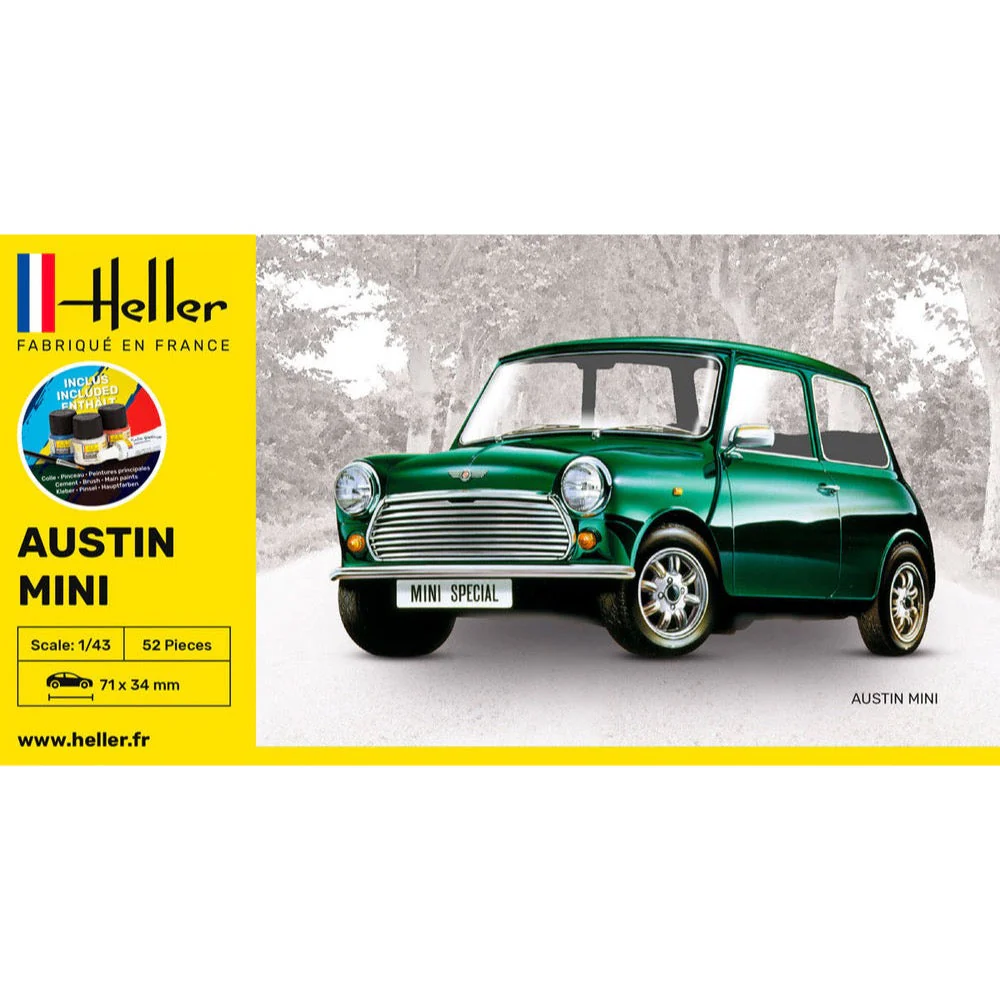 Heller HLL56153 1/43 Austin Mini Starter Kit - Image 3