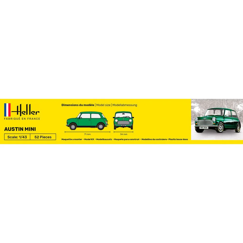 Heller HLL56153 1/43 Austin Mini Starter Kit - Image 5