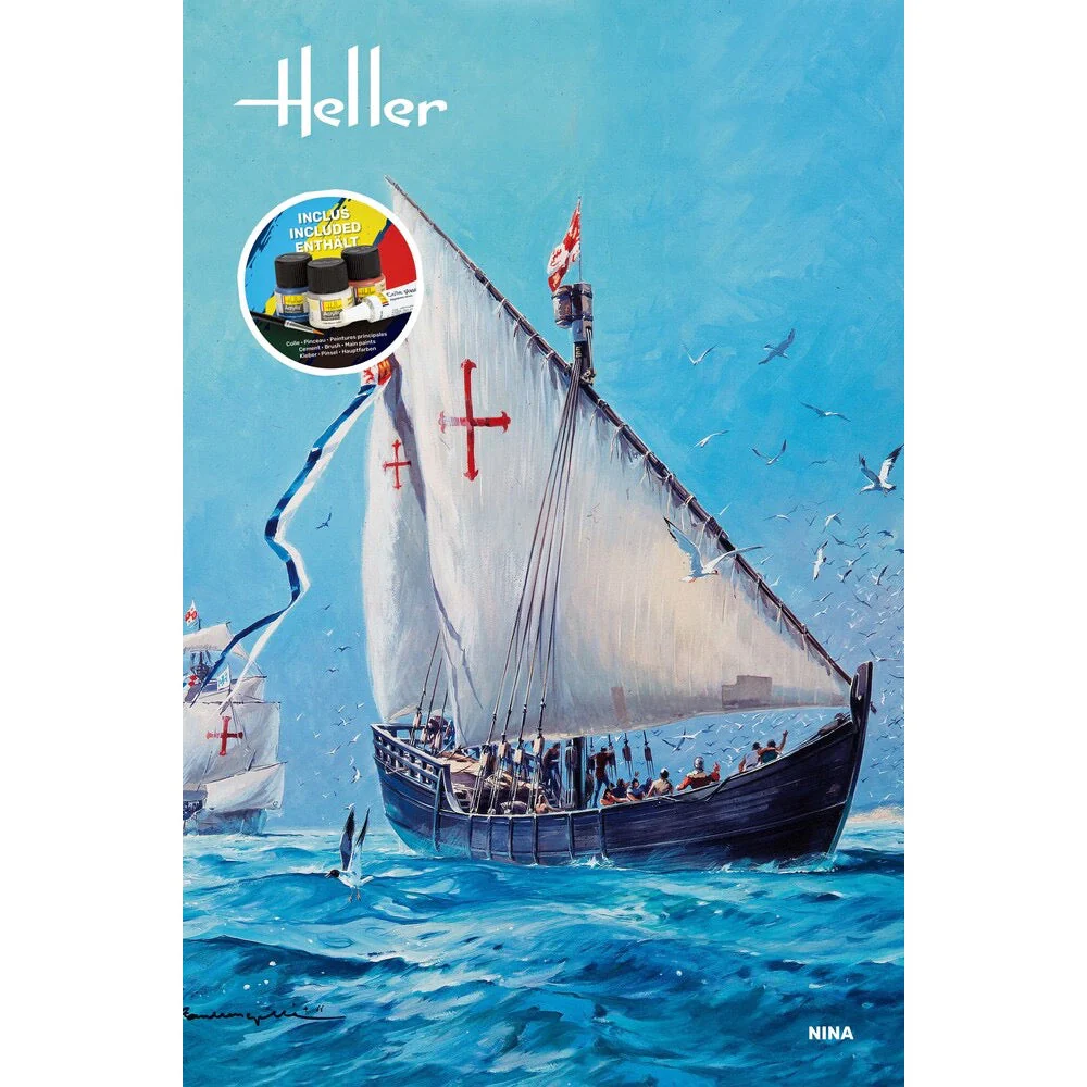 Heller HLL56815 1/75 Nina Starter Kit - Image 3
