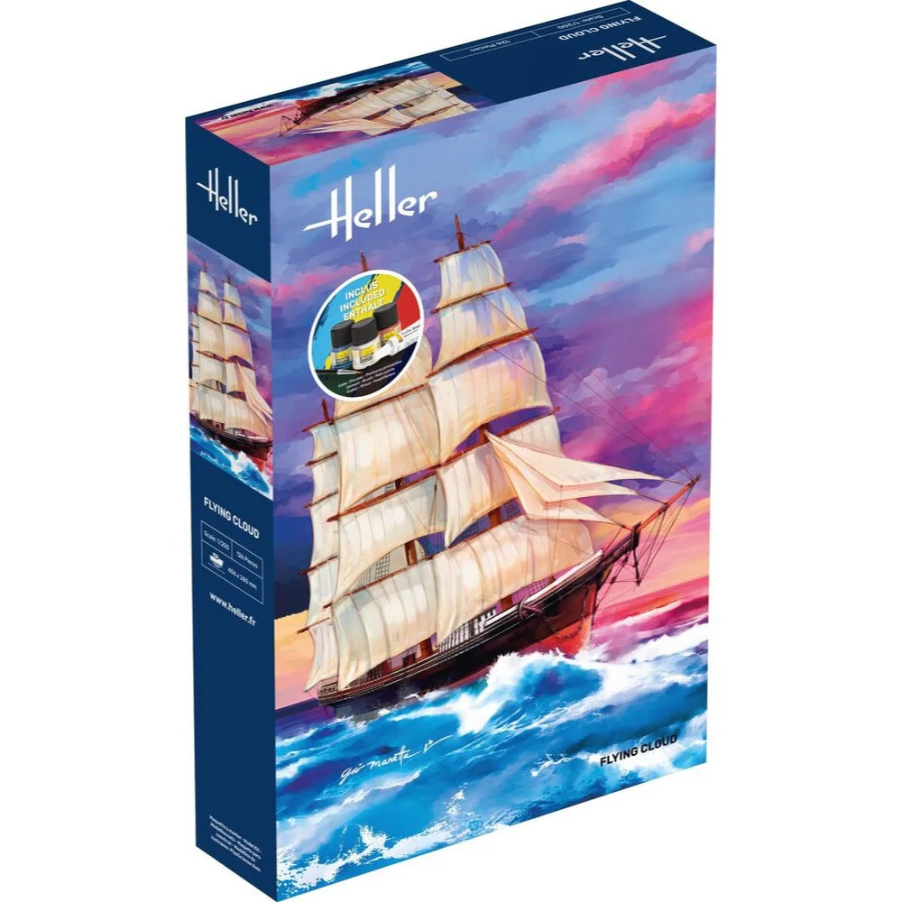 Heller HLL56830 1/200 Flying Cloud Starter Kit