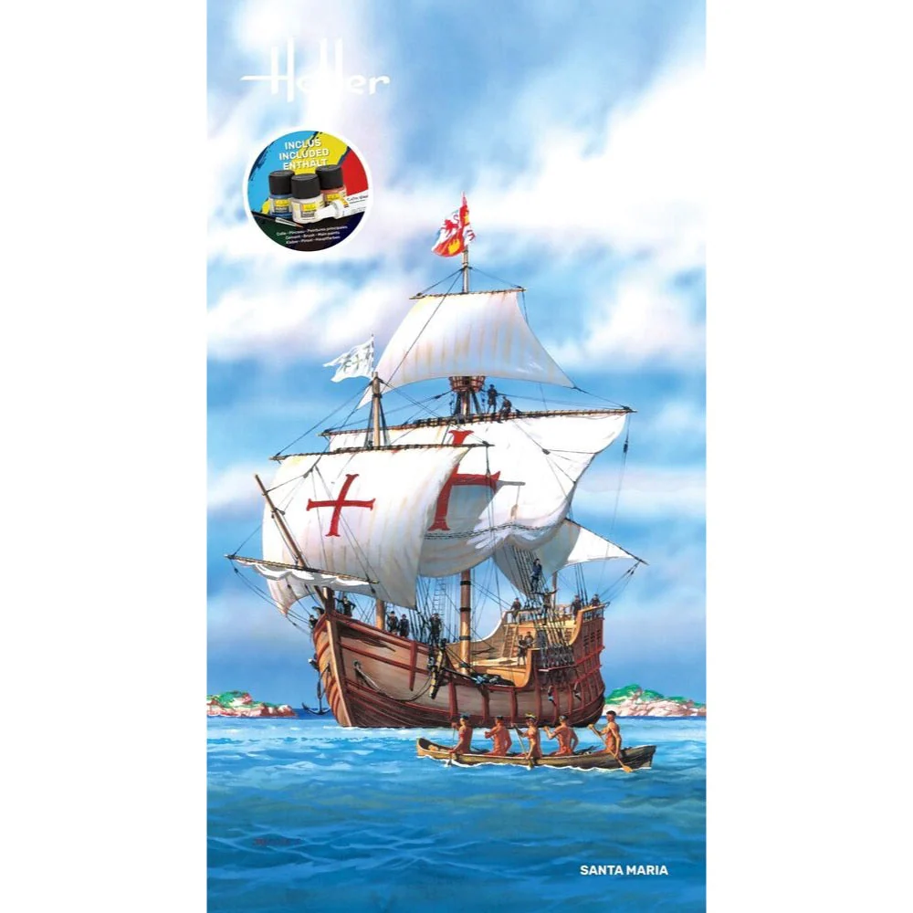 Heller HLL56865 1/75 Santa Maria Starter Kit - Image 3