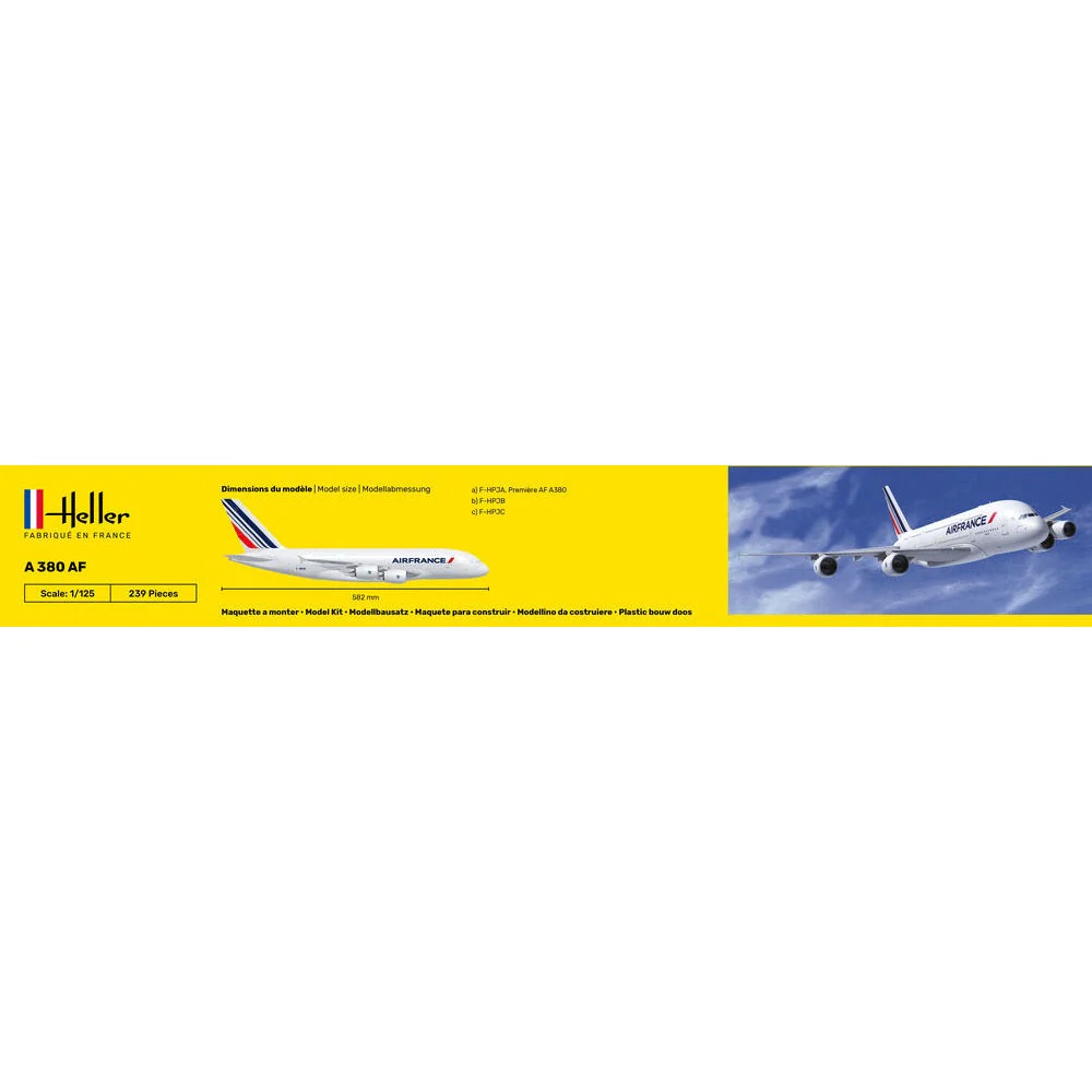 Heller HLL80436 1/125 Airbus A380 Air France - Image 4