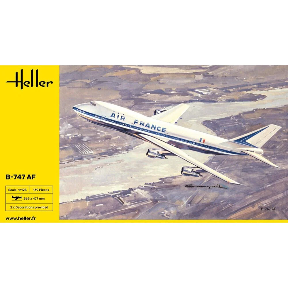 Heller HLL80459 1/125 B747 Air France - Image 3