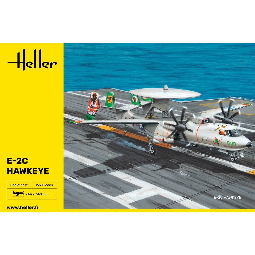 Heller HLL82300 1/72 Grumman E-2C Hawkeye - Image 3