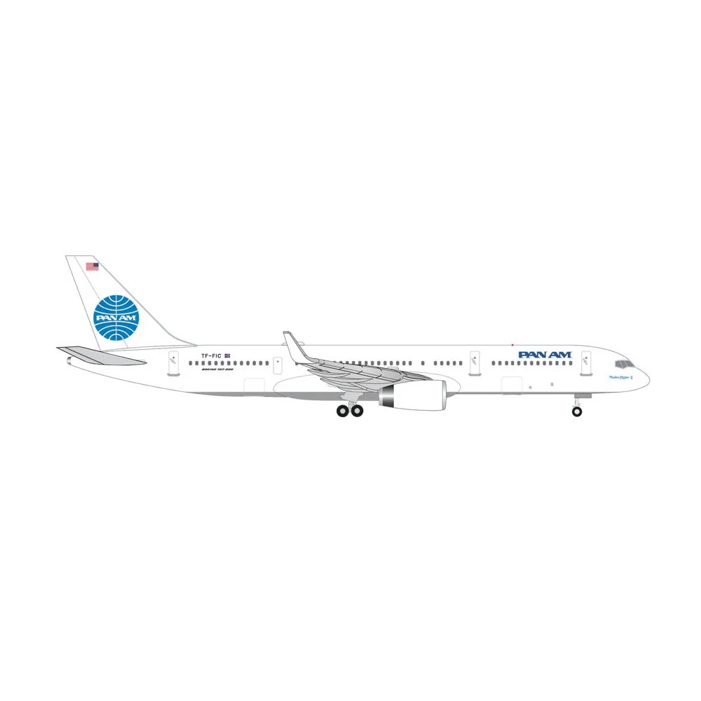 Herpa 538602 1/500 Pan Am Boeing 757-200 Tracing the Transatlantic