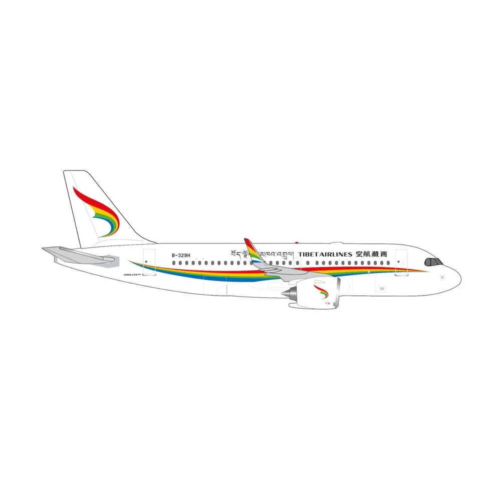 Herpa 538718 1/500 Tibet Airlines Airbus A319neo