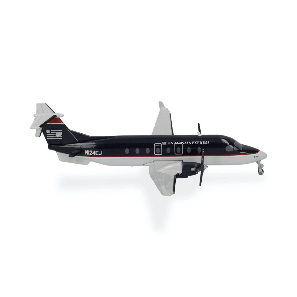 Herpa 573443 1/200 US Airways Express Beechcraft 1900D