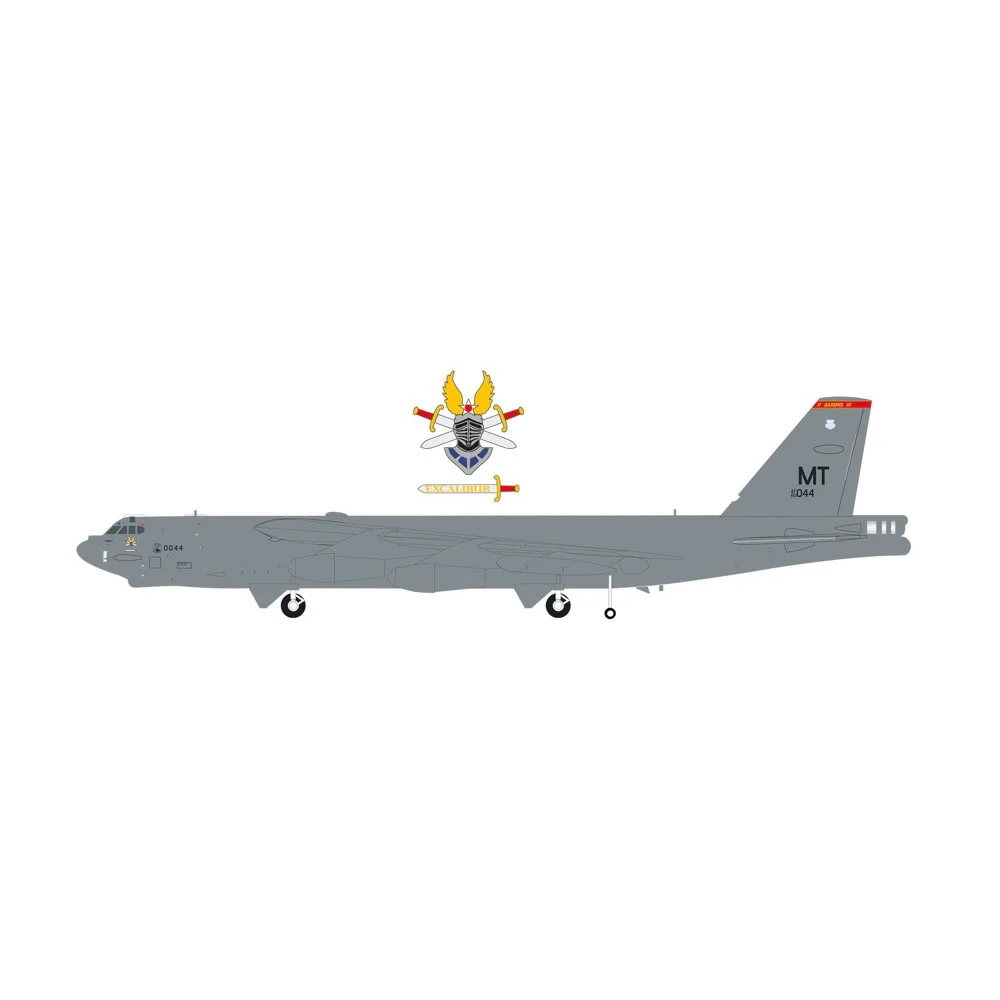 Herpa 573467 1/200 U.S. Air Force Boeing B-52H 23rd Bomb Squadron "Excalibur" - Image 10