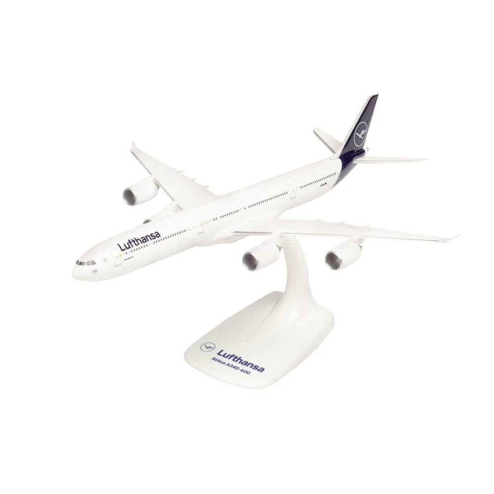 Herpa 612616001 1/250 SNAP-FIT Lufthansa Airbus A340-600