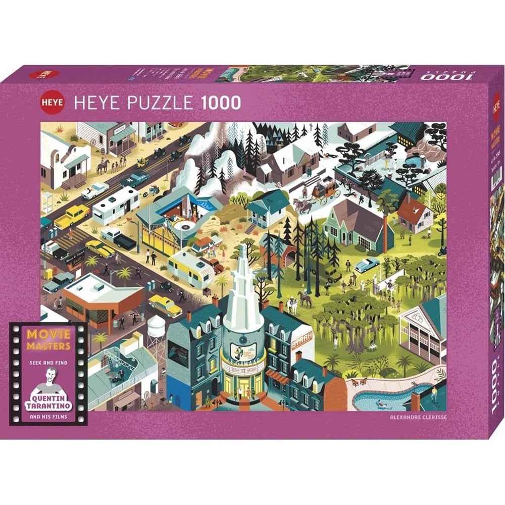 Heye 29949 Movie Masters Tarantino 1000pc Jigsaw Puzzle