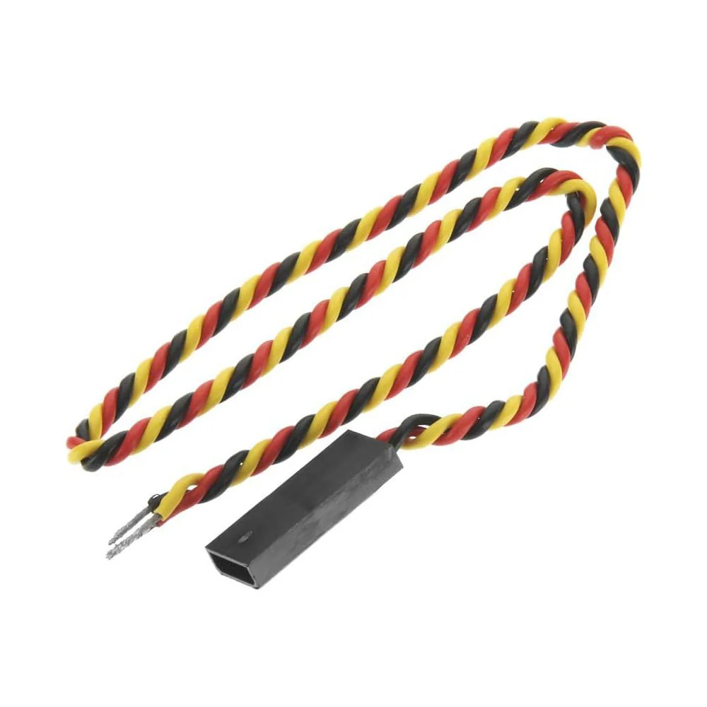 Hitec HRC54608 Twisted Heavy Duty Gold Pin Female Servo Connector