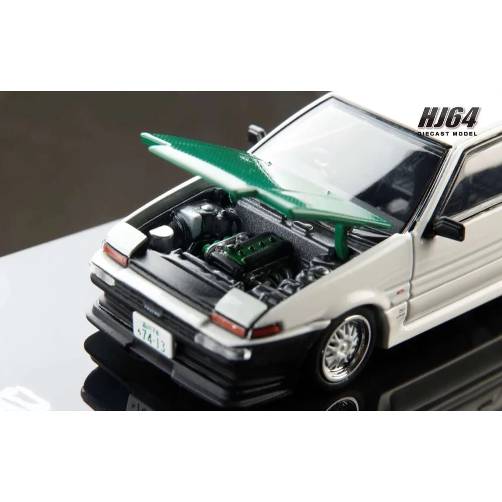 Hobby Japan 646052BDK 1/64 Toyota Sprinter Trueno (AE86) Dori Dori Mesh Wheel Drift King - Image 16