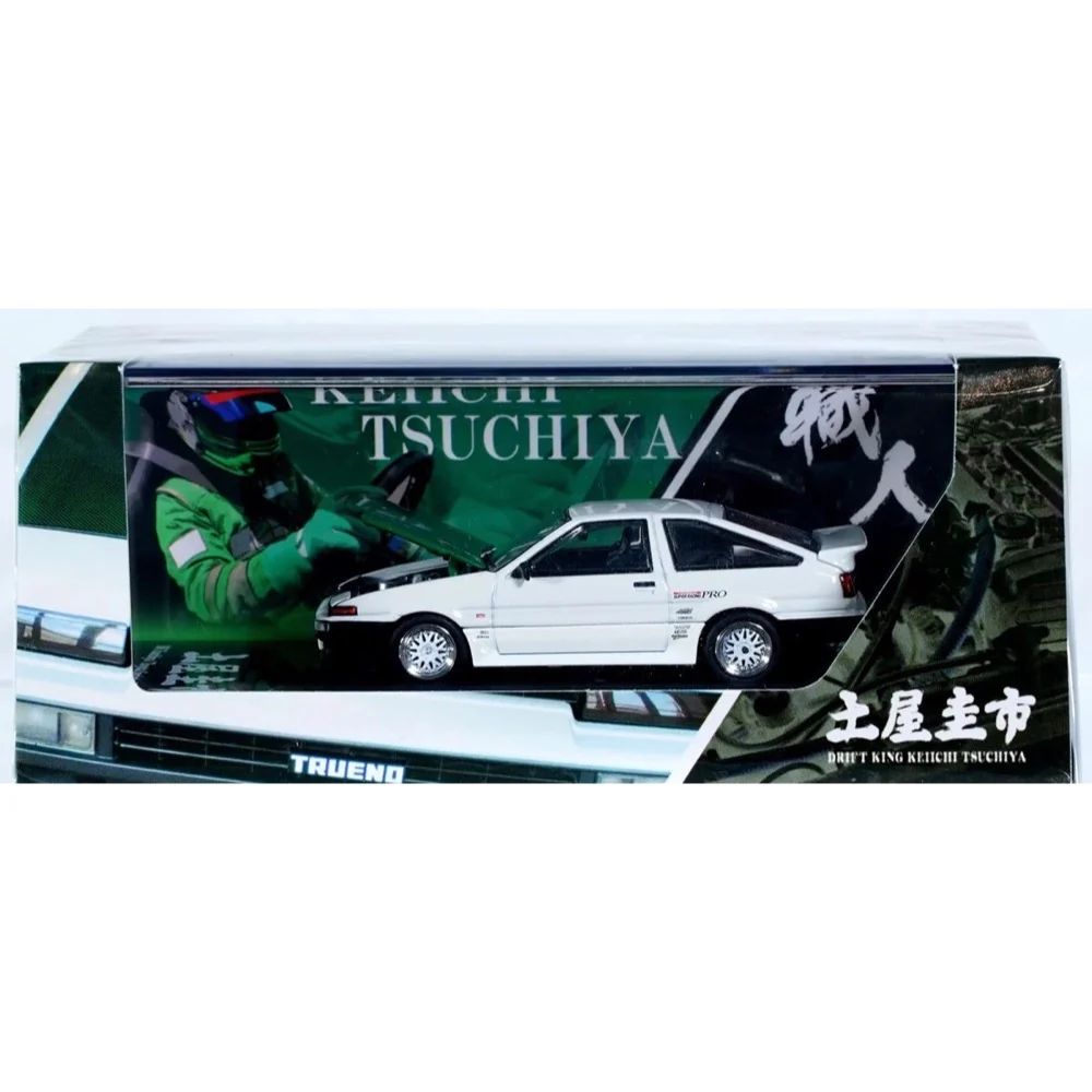 Hobby Japan 646052BDK 1/64 Toyota Sprinter Trueno (AE86) Dori Dori Mesh Wheel Drift King - Image 19