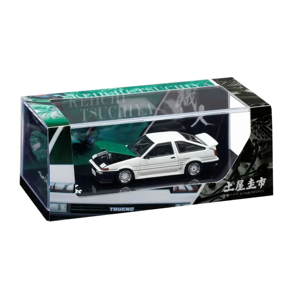 Hobby Japan 646052BDK 1/64 Toyota Sprinter Trueno (AE86) Dori Dori Mesh Wheel Drift King - Image 4