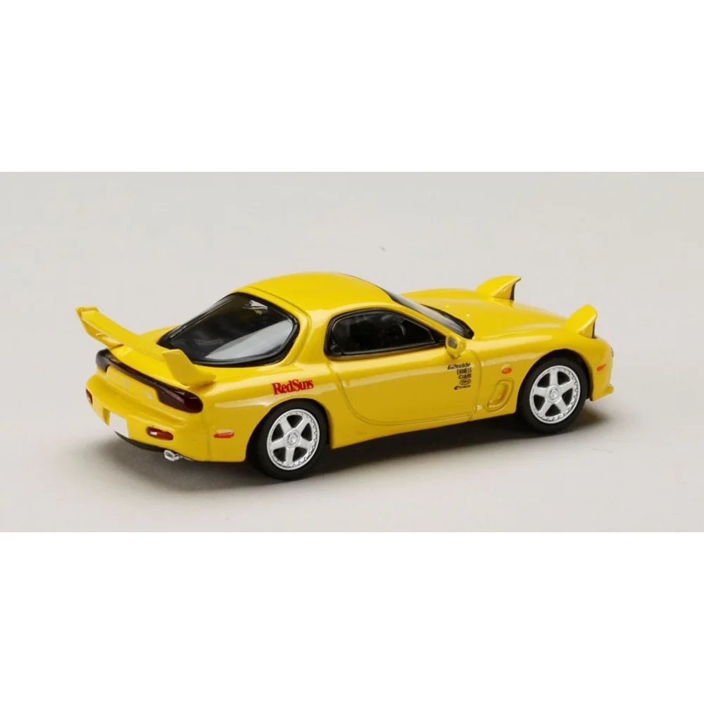 Hobby Japan DMD002A 1/64 Mazda RX-7 (FD3S) RedSuns Initial D Takahashi VS Takumi Fujiwara - Image 2