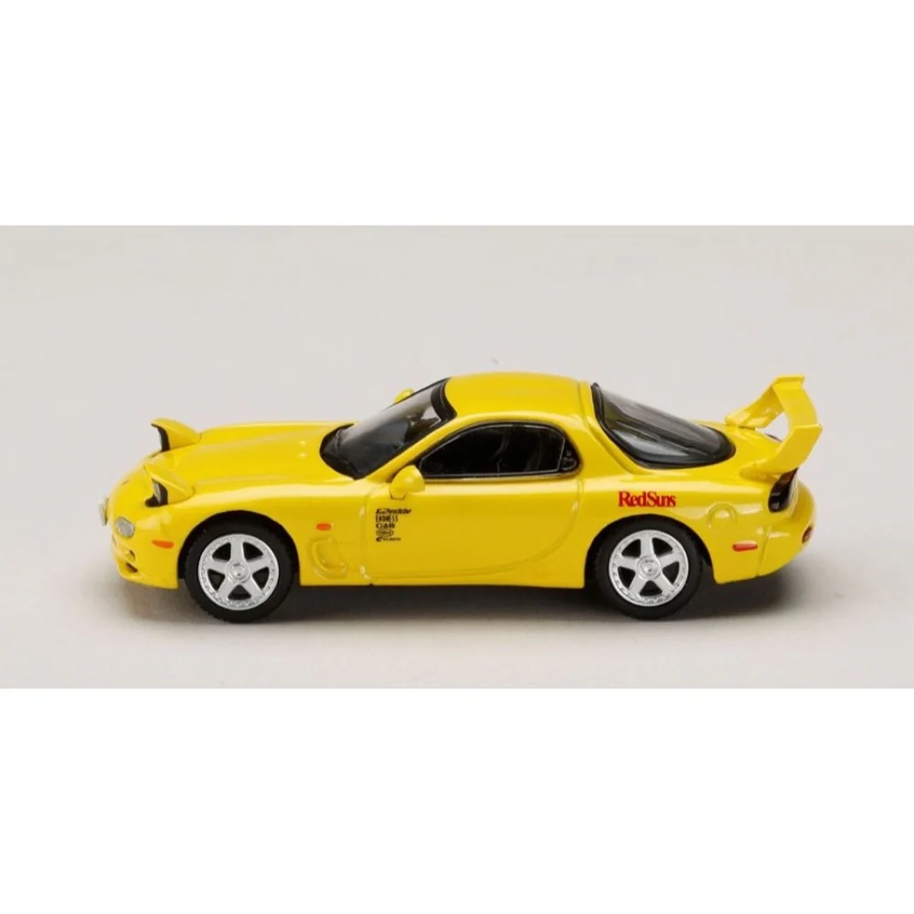 Hobby Japan DMD002A 1/64 Mazda RX-7 (FD3S) RedSuns Initial D Takahashi VS Takumi Fujiwara - Image 3