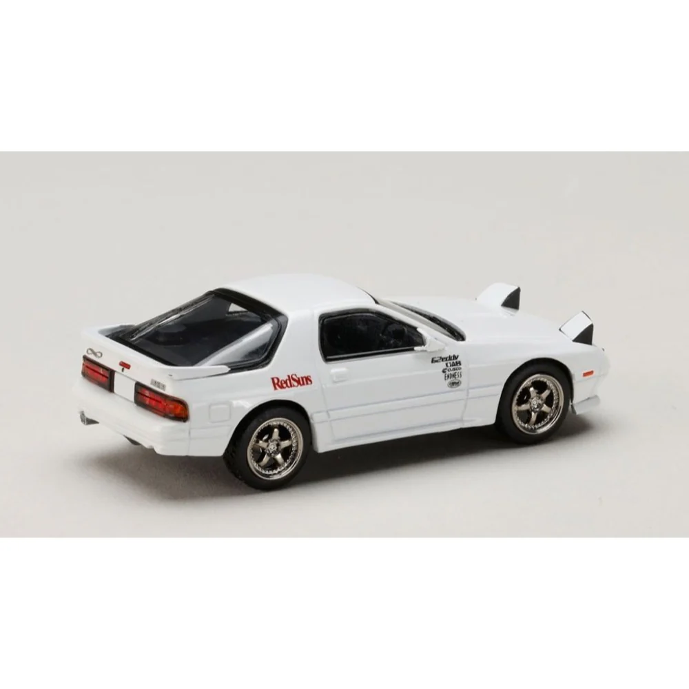 Hobby Japan DMD003A 1/64 Mazda RX-7 (FC3S) RedSuns Initial D Takahashi VS Takumi Fujiwara - Image 2