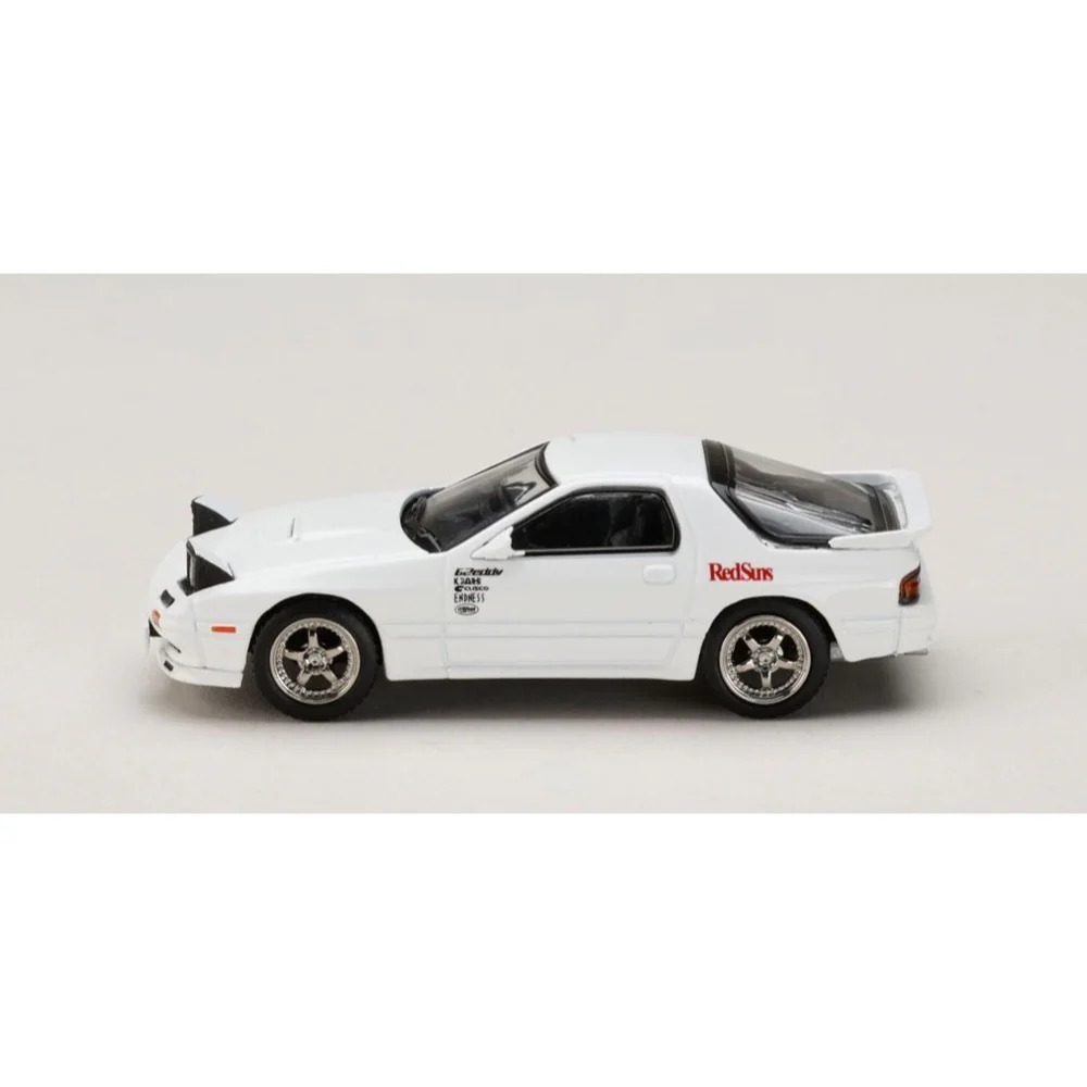 Hobby Japan DMD003A 1/64 Mazda RX-7 (FC3S) RedSuns Initial D Takahashi VS Takumi Fujiwara - Image 3