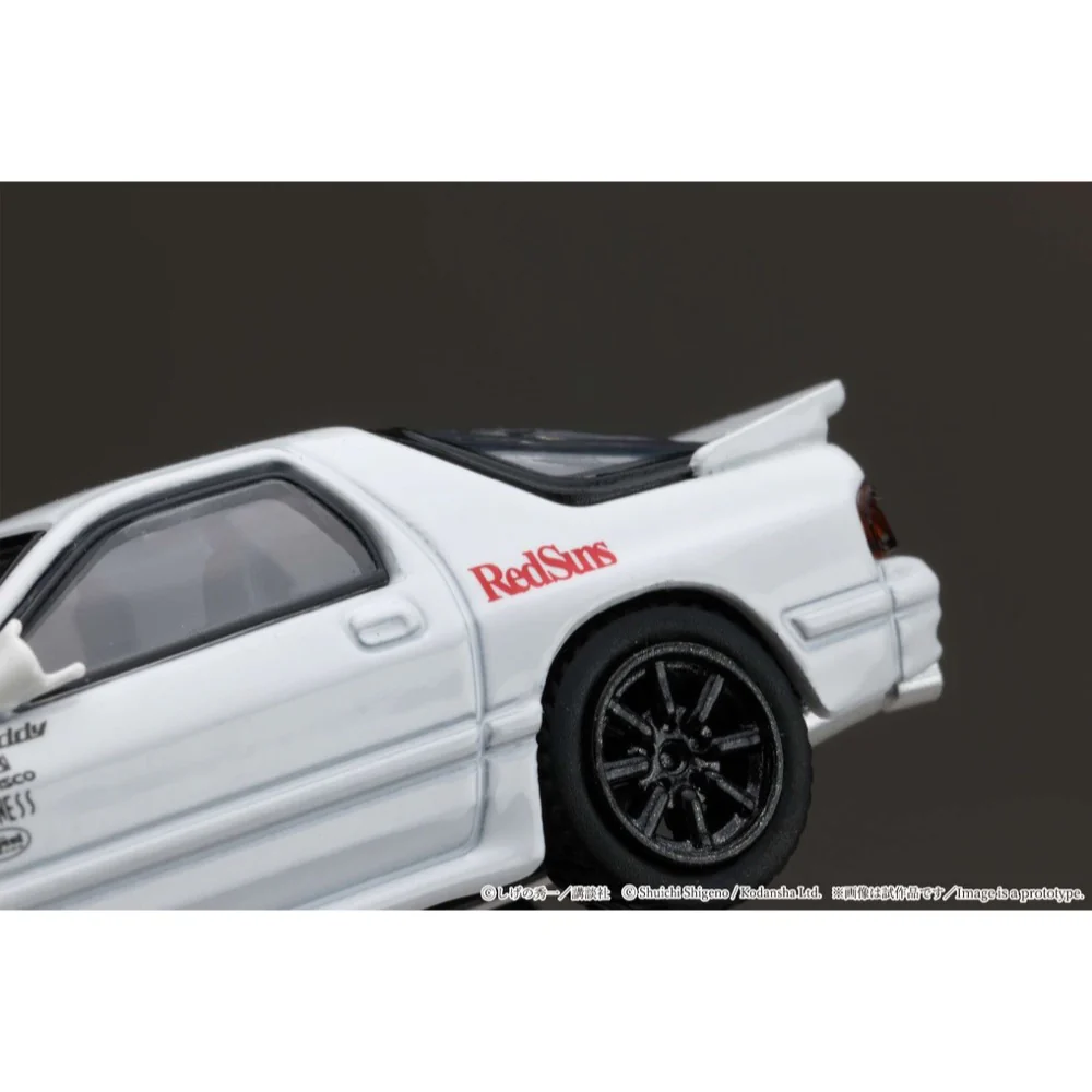 Hobby Japan HJDMD003B 1/64 Mazda RX-7 FC3S RedSuns Initial D Ryosuke Takahashi VS Kyoichi Sudou - Image 10