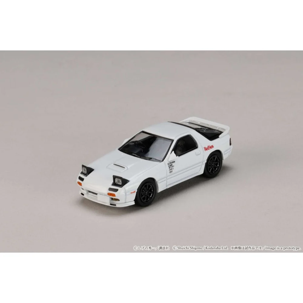 Hobby Japan HJDMD003B 1/64 Mazda RX-7 FC3S RedSuns Initial D Ryosuke Takahashi VS Kyoichi Sudou - Image 7