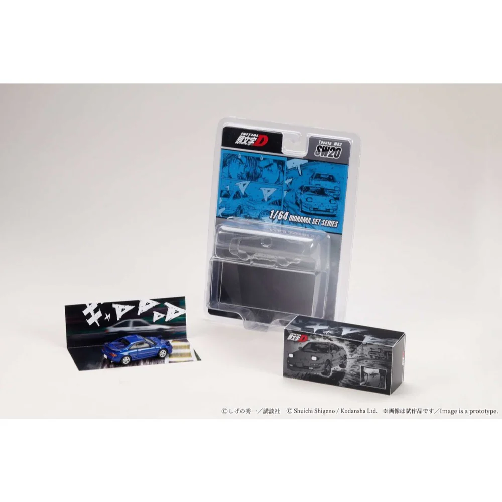 Hobby Japan HJDMD009 1/64 Toyota MR2 SW20 Initial D Kai Kogashiwa VS Takumi Fujiwara - Image 2