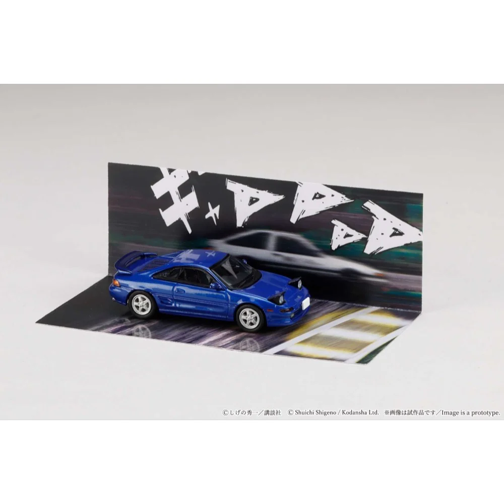 Hobby Japan HJDMD009 1/64 Toyota MR2 SW20 Initial D Kai Kogashiwa VS Takumi Fujiwara - Image 6