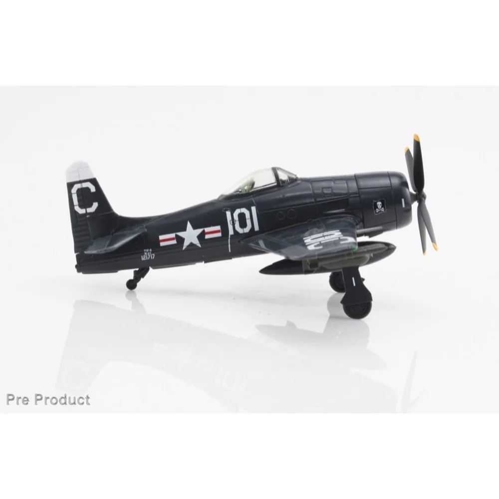 Hobby Master 1013 1/72 F8F-2 Bearcats 121717 VF-61 Jolly Rogers 1949 - Image 4