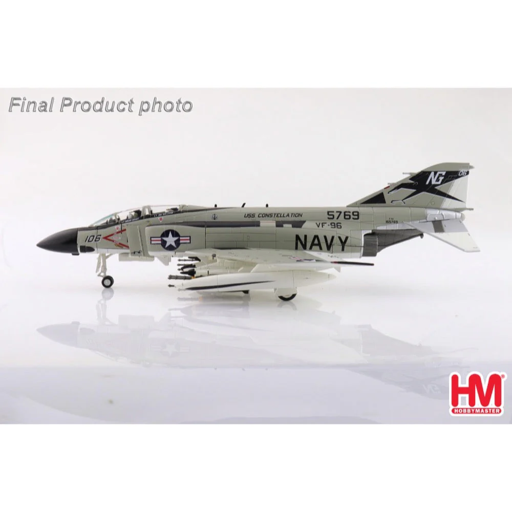 Hobby Master 19071 1/72 F-4J "Showtime 106" 155769, VF-96, USS Constellation, May 1972 - Image 3