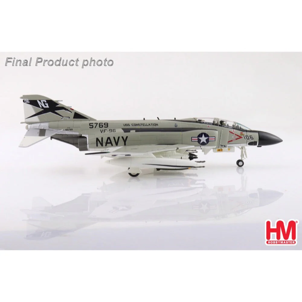 Hobby Master 19071 1/72 F-4J "Showtime 106" 155769, VF-96, USS Constellation, May 1972 - Image 4