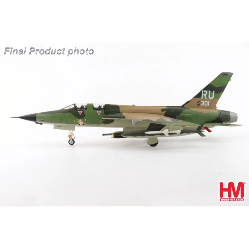 Hobby Master 2554 1/72 EF-105F Jinkin Josie 63-8301 355th TFW 357th TFS Thailand 1968 - Image 7