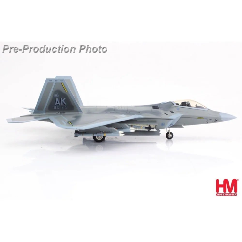 Hobby Master 2826 1/72 F-22 "90th FS 100th Anniv. Scheme" 09-4190, 90th FS, Elmendorf AB, 2017 - Image 13