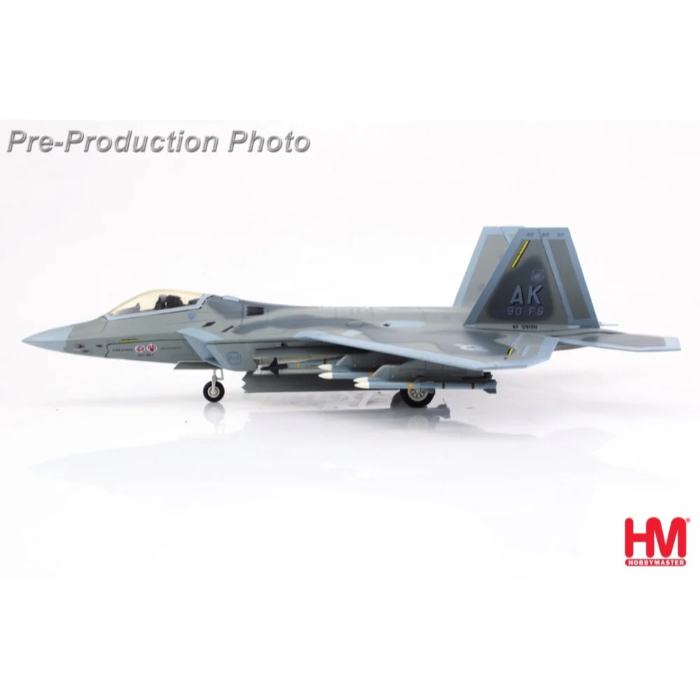 Hobby Master 2826 1/72 F-22 "90th FS 100th Anniv. Scheme" 09-4190, 90th FS, Elmendorf AB, 2017 - Image 14