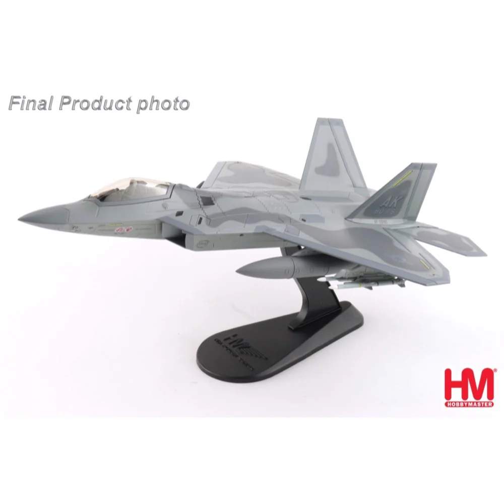 Hobby Master 2826 1/72 F-22 "90th FS 100th Anniv. Scheme" 09-4190, 90th FS, Elmendorf AB, 2017 - Image 3
