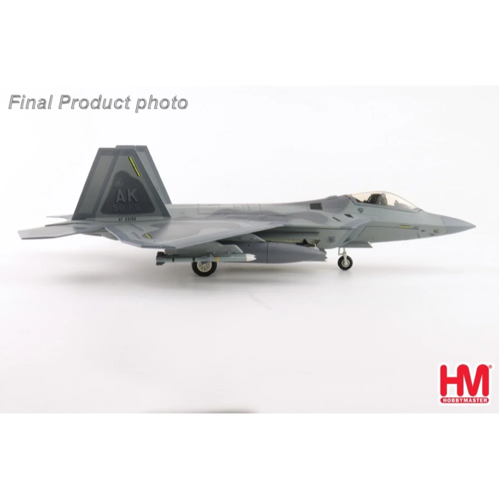 Hobby Master 2826 1/72 F-22 "90th FS 100th Anniv. Scheme" 09-4190, 90th FS, Elmendorf AB, 2017 - Image 6