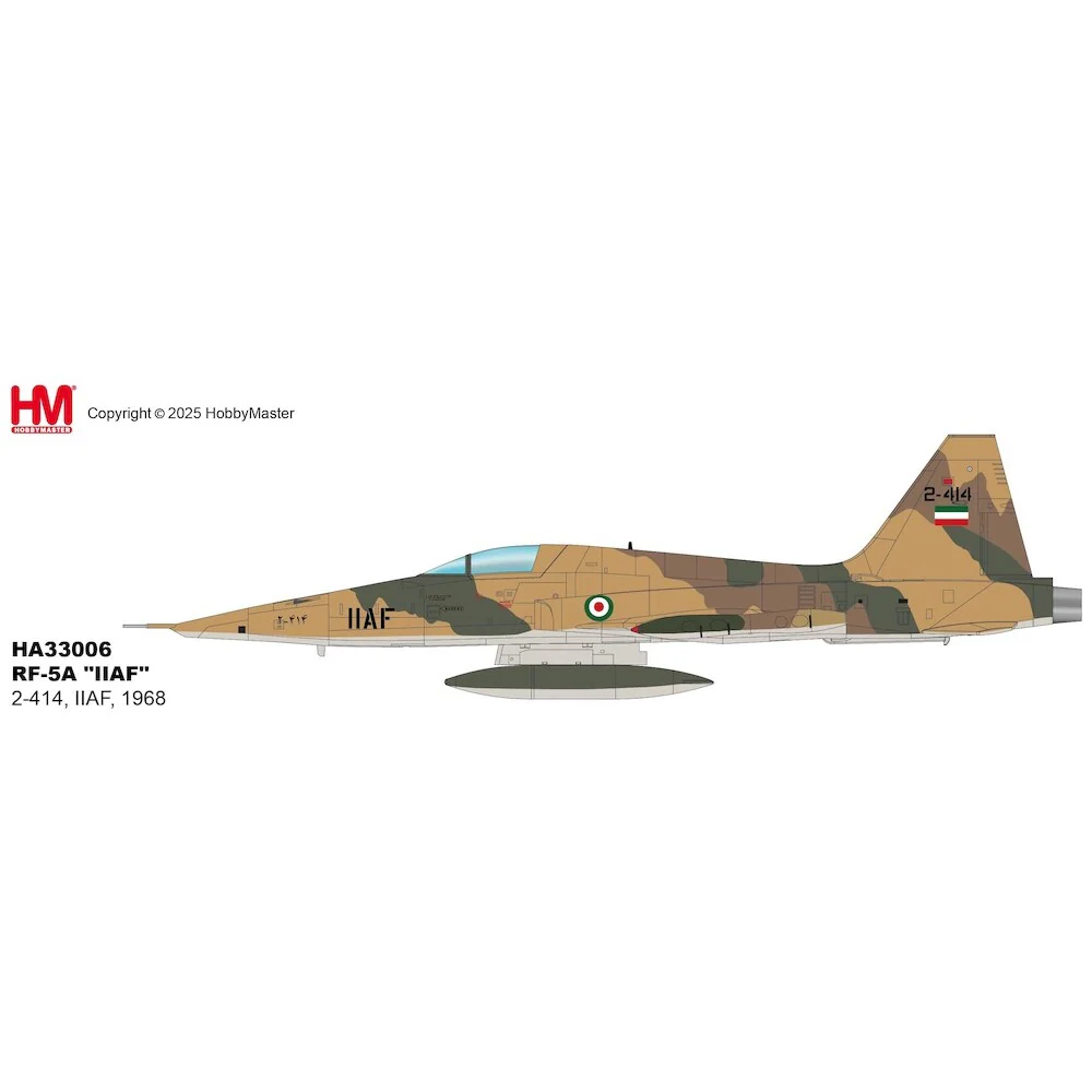 Hobby Master 33006 1/72 RF-5A IIAF 2-414 IIAF 1968 - Image 9