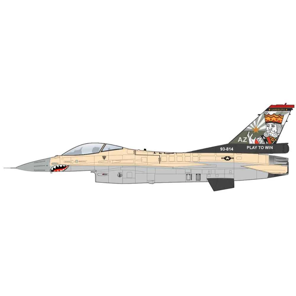 Hobby Master 38070 1/72 F-16V "Play to Win" 93-0814 21st Sqn. Luke AFB 2025 - Image 7