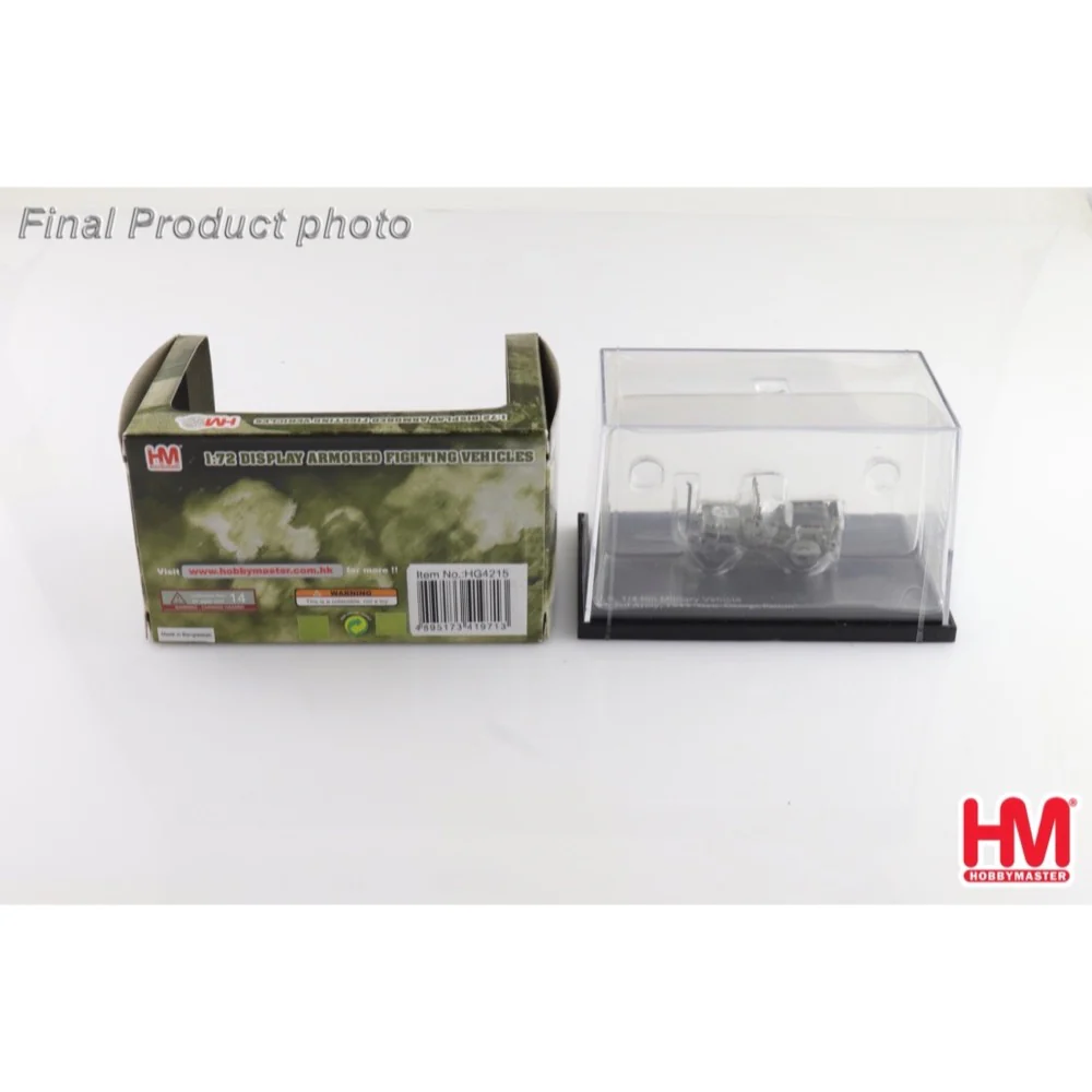 Hobby Master 4215 1/72 U.S. 1/4 ton Military Vehicle US 3rd Army, 1945 "Gen. George Patton" - Image 8